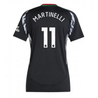 Camisa de Futebol Arsenal Gabriel Martinelli #11 Equipamento Secundário Mulheres 2024-25 Manga Curta